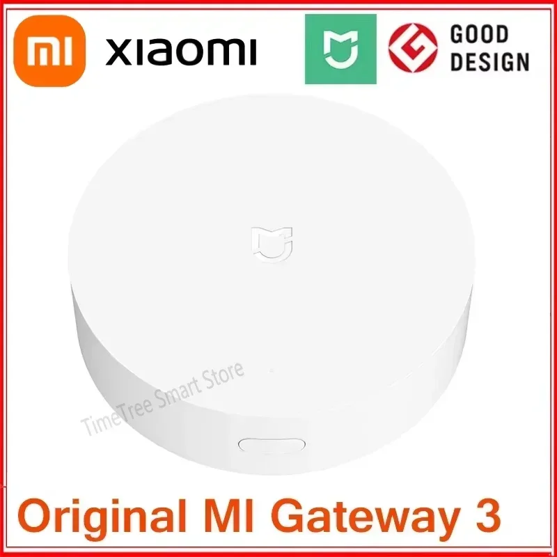 Xiaomi Mijia Smart Multi-Mode Gateway 3 Controlled By Voice Remote Control And Automation Smart Linkage Mesh Hub China Version