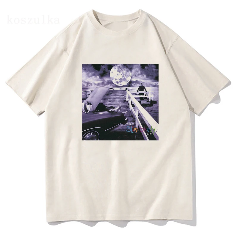 

Eminem The Death of Slim Shady T Shirts Men/women Tshirt 90s Unisex Cotton Clothing Summer Aesthetic High Quality Tees Shirts