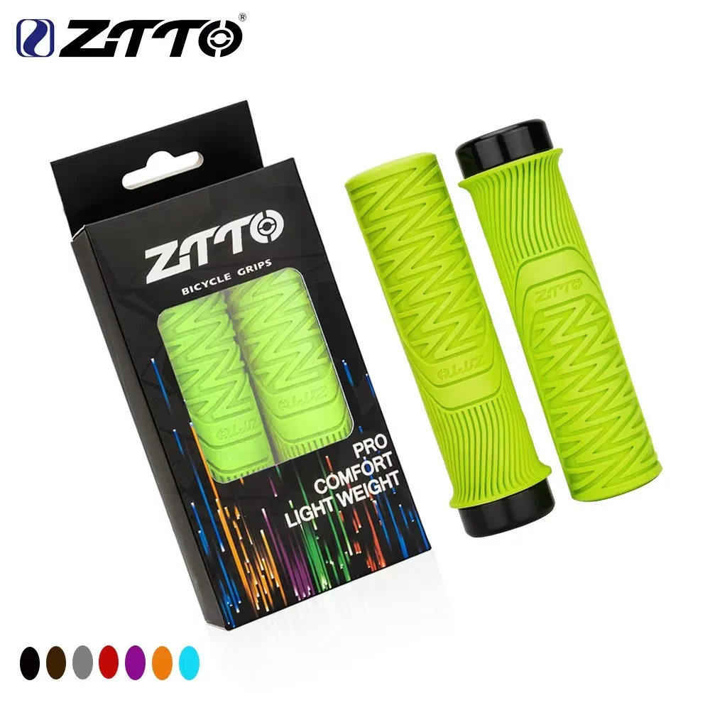 ZTTO MTB Grips Universal Anti-Slip Lock-on Grips 33mm Bigger Bicycle Grips Handlebar Shock-Proof Bolder Rubber Bike Grips AG99
