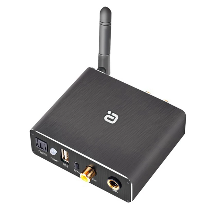 

Беспроводной приемник Bluetooth 5,0, преобразователь аудиосигнала DAC, U-дисковый проигрыватель KTV, оптический коаксиальный адаптер для музыки 3,5 мм RCA Aux