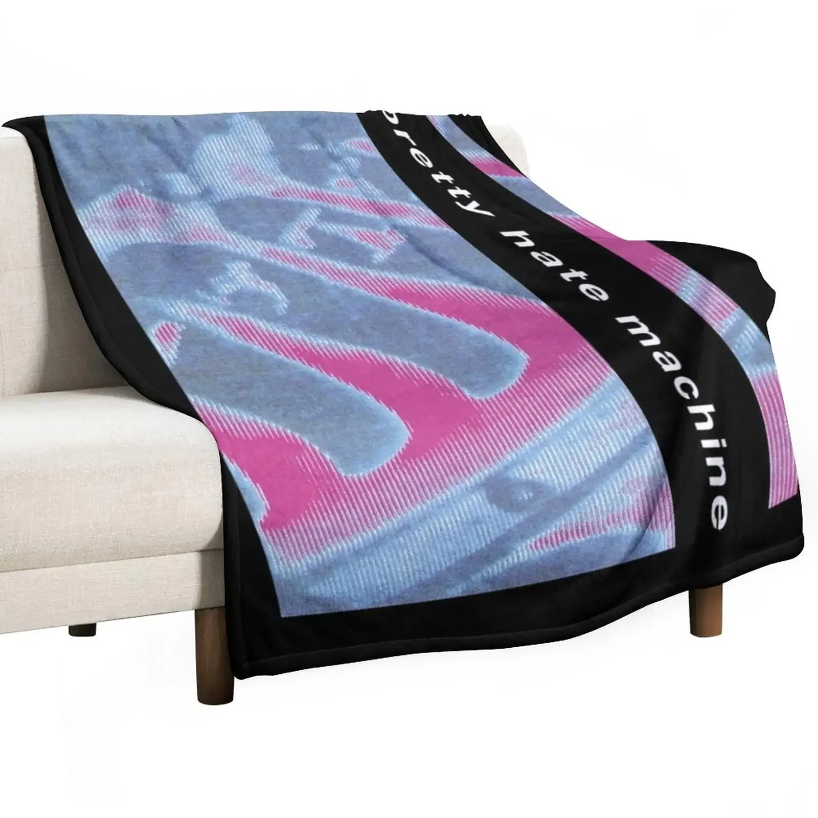 

pretty hate machine Throw Blanket Plaid cosplay anime Hairys Blankets
