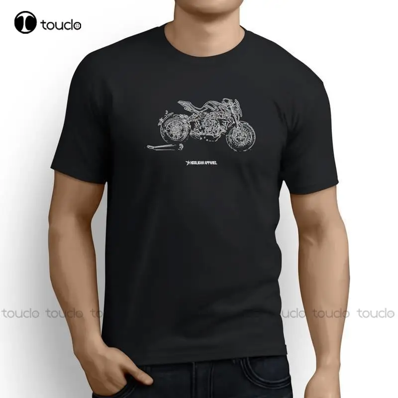

Brand Fashion Summer Listing Fashion Italian Classic Motorcycle Fans Dragster 800Rr 2017 Inspired Motorcycle Cotton 3D T-Shirts