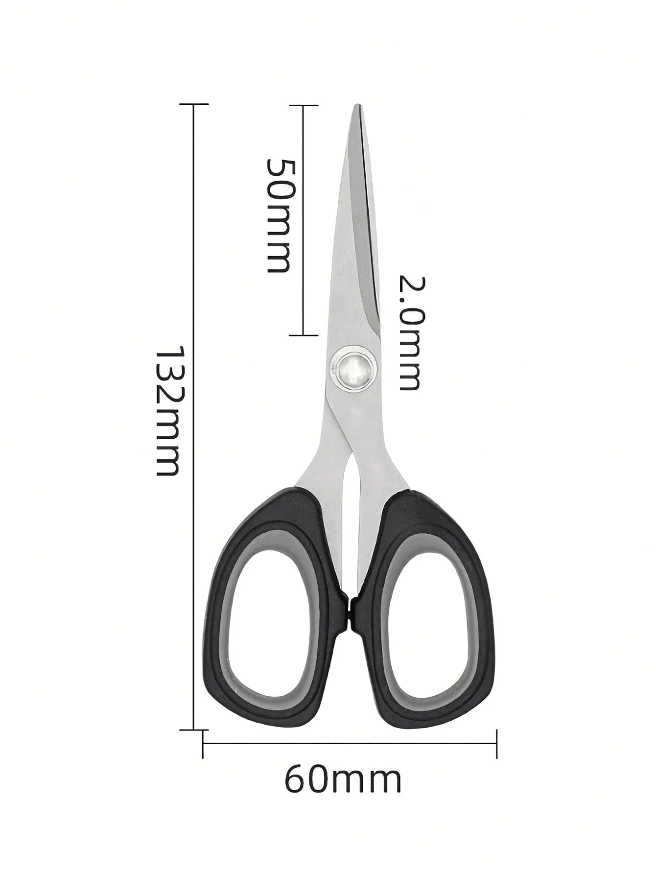 מספרי בד מספרי תפירה רב תכליתיים חדים וחזקים לחיתוך בגדים, עור ופלדת אל-חלד