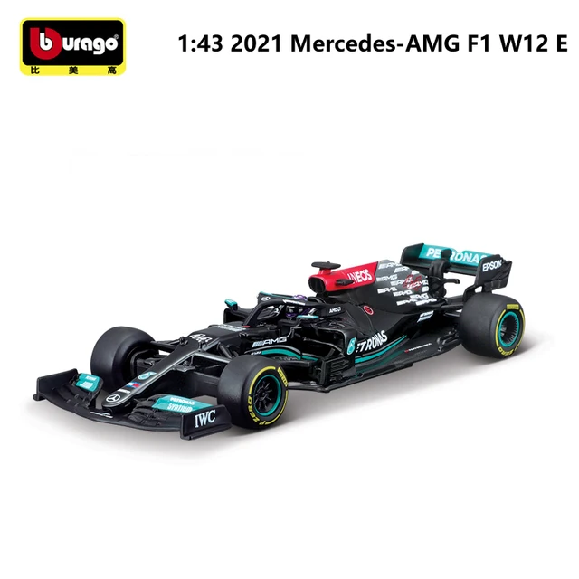 2021 Mercedes AMG Racing W12/W10 F1 Car Diecast 1:43 Scale Metal F1 Car Formulaa 1 Model Car Alloy Toy Car Collection Kid Gift 1