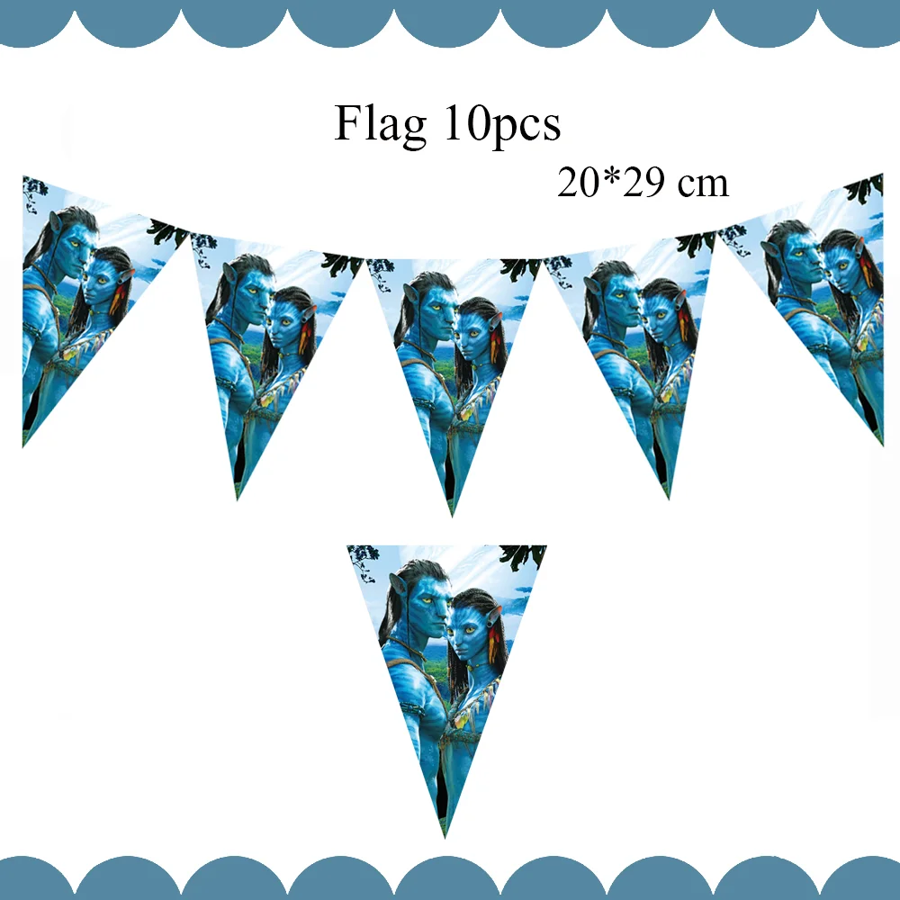 Der Film Avatar Geburtstagsdekoration Einweggeschirr Tischdecke Teller Tasse Ballon Babyparty Kinder Jungen Partyzubehör – Detail 8