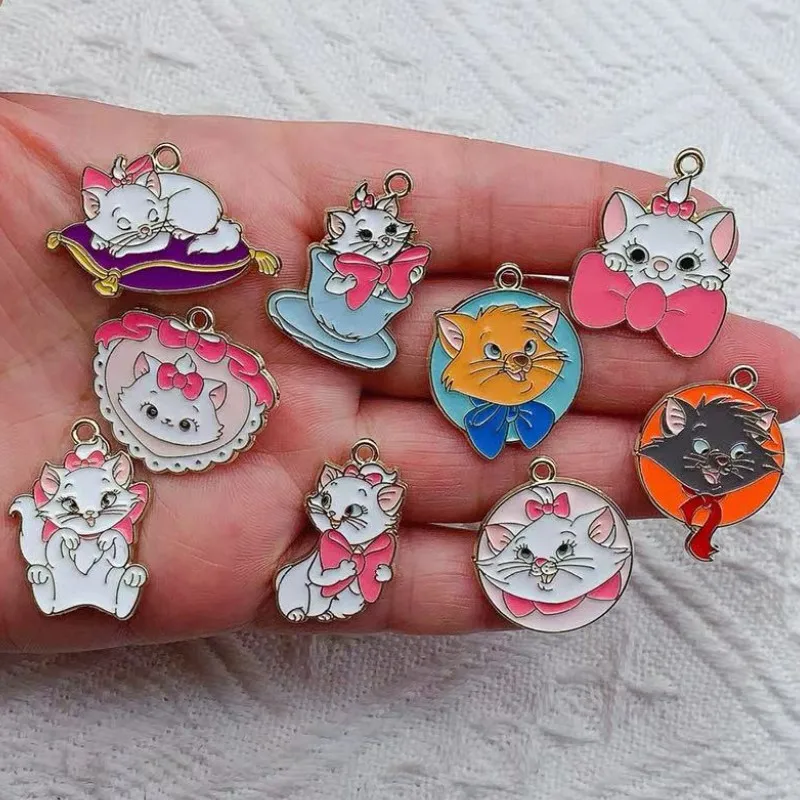 Abalorio Deslizante De Plata De Ley 925 Con Diseño De Gatito - Para Pulseras Europeas, Agujero De 4.5 Mm