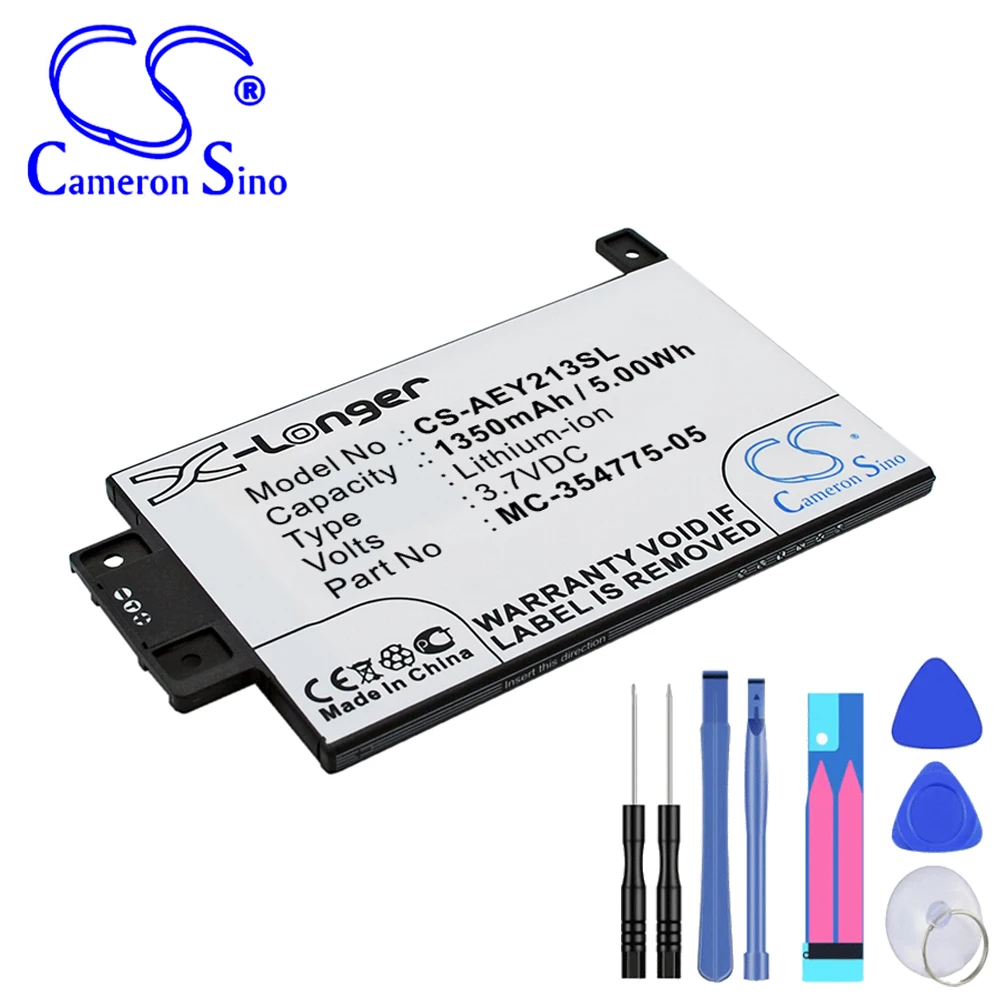 E-Book, E-Reader 1350Mah / 5.00Wh Batteria Per Amazon 58-000049 Mc-354775-05 S13-R1-D S13-R1-S Kindle Paperwhite 2013 Dp75Sd