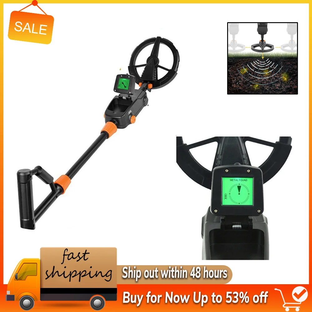 Promotion MD1008A Underground Metal Detector Gold Silver Jewelry Treasure Search Finders Waterproof Treasure Metal Seeker Tool