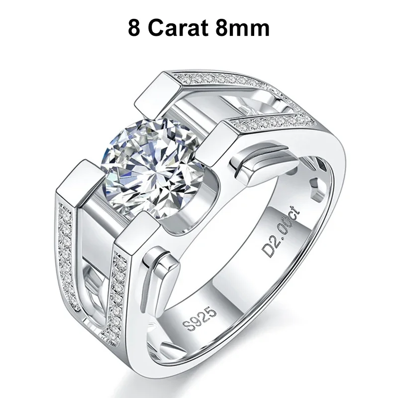 2 Carat 8mm