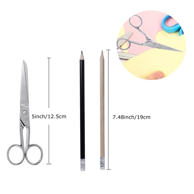 Bookbinding Tool Set with Folder, Thread, Ruler, Needles, and Sewing Kit