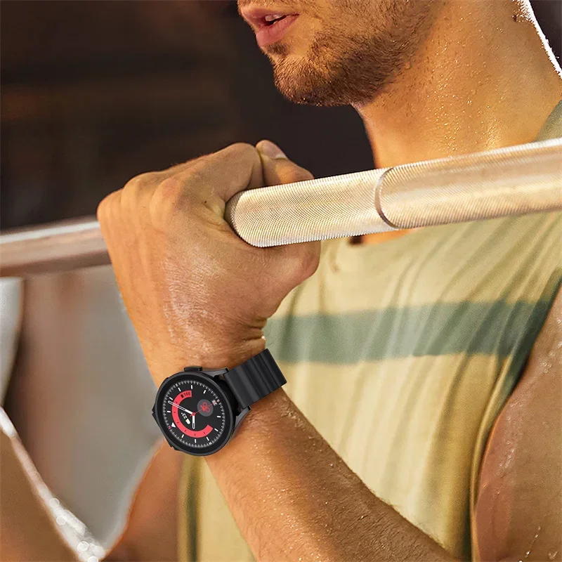 Ocean Silicone Watch Band - Premium 22mm/20mm Bracelet Strap