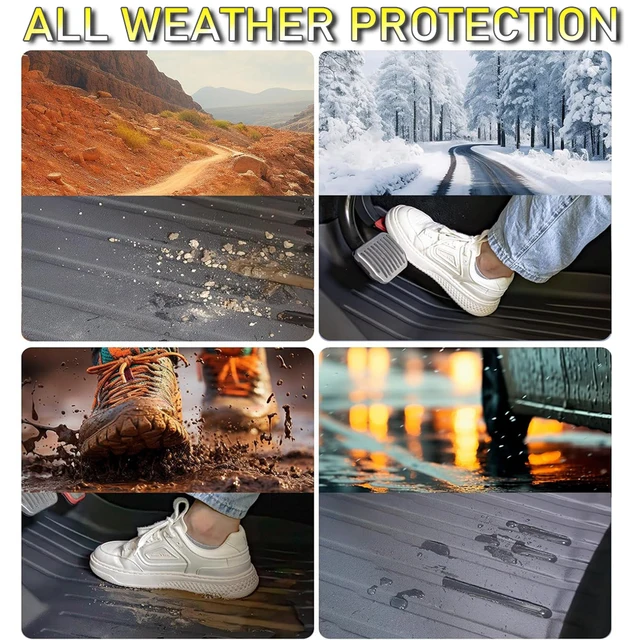 All-Weather Floor Mats for Tesla Model Y/3 6