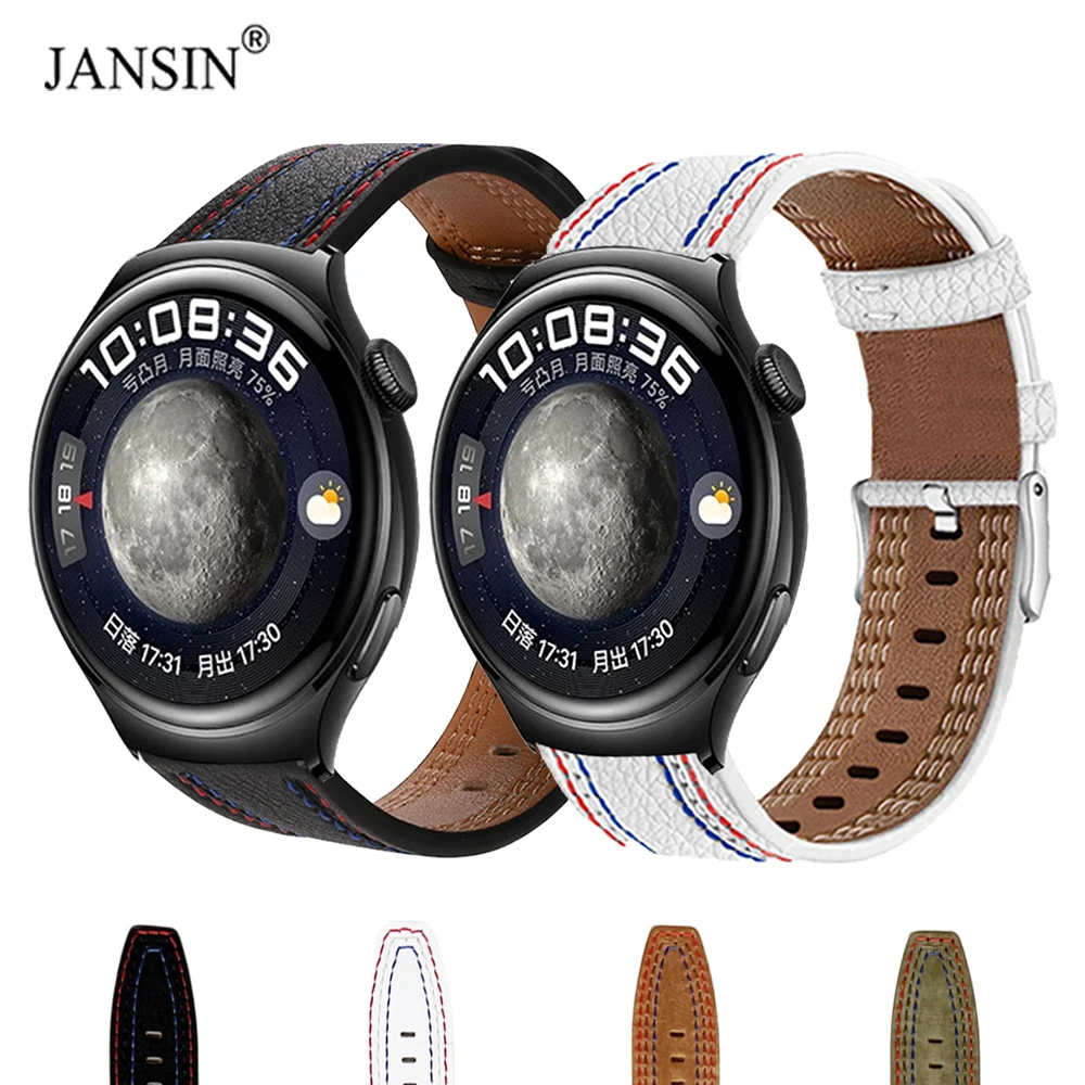 

Leather Strap For Huawei Watch 4 Pro Watchband Bracelet For Huawei Watch 4 Pro Wristband Replacement Correa Belt Accessories