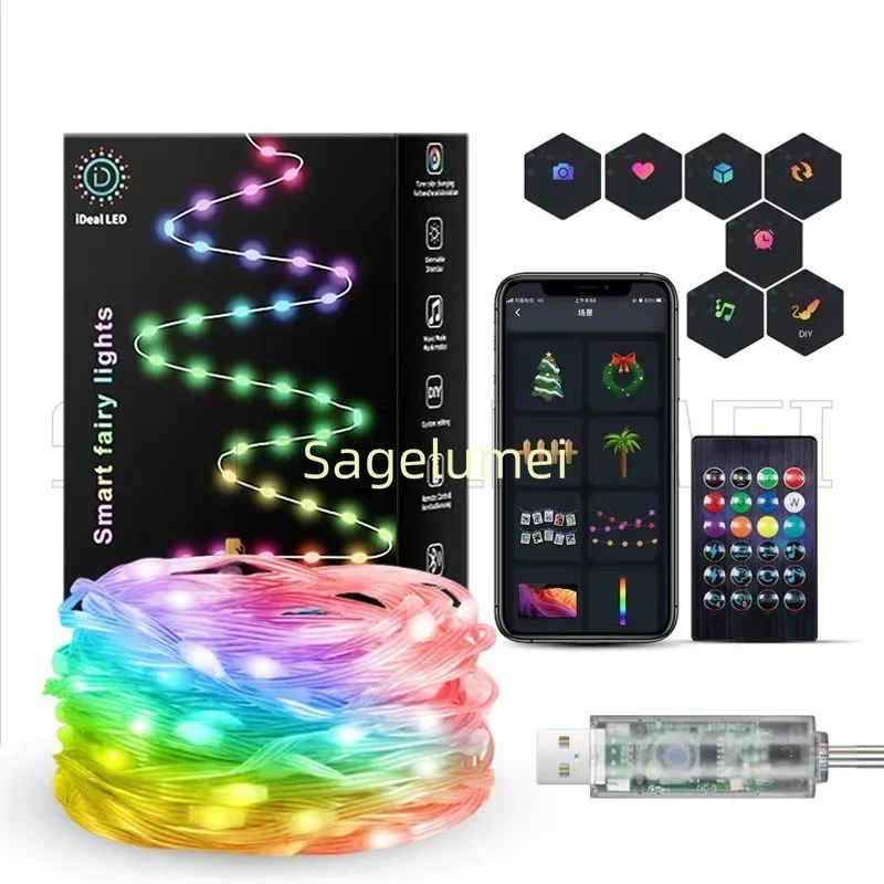 SAGE LU MEI RGB LED Lichterkette Abbildung 15