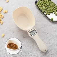 Pet Food Measuring Scoop Electronic Dog Cat Food Measuring Cup Digital Spoon Scale Kitchen Food Scale with LED Display 2
