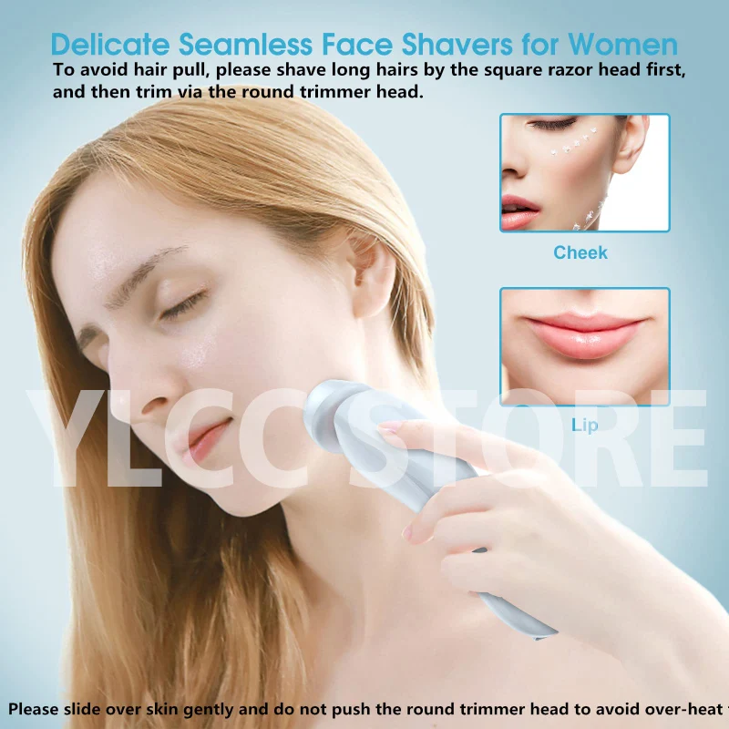Electric Razors for Women 2 In 1 Hair Removal