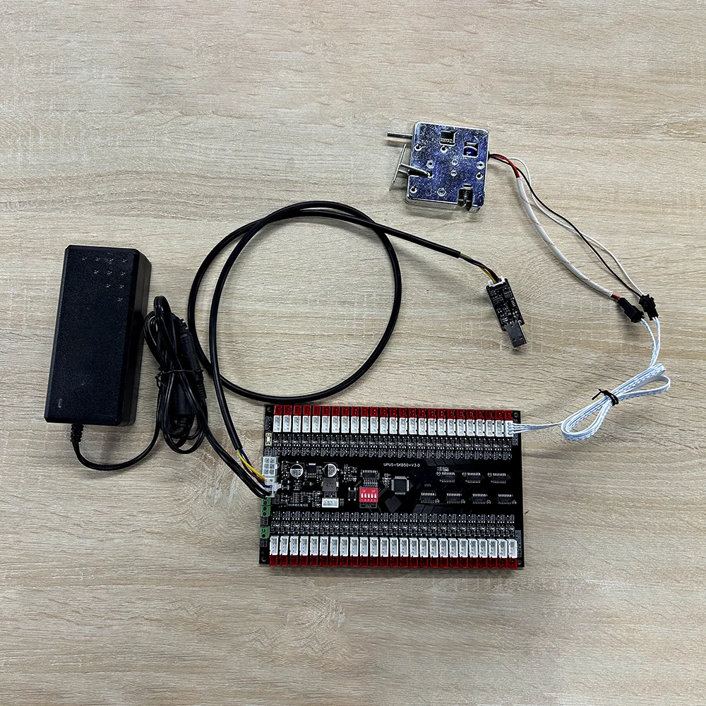 36채널 RS485 스마트 택배함 시스템 잠금 해제 제어 보드 자판기 통로 모터 구동 보드