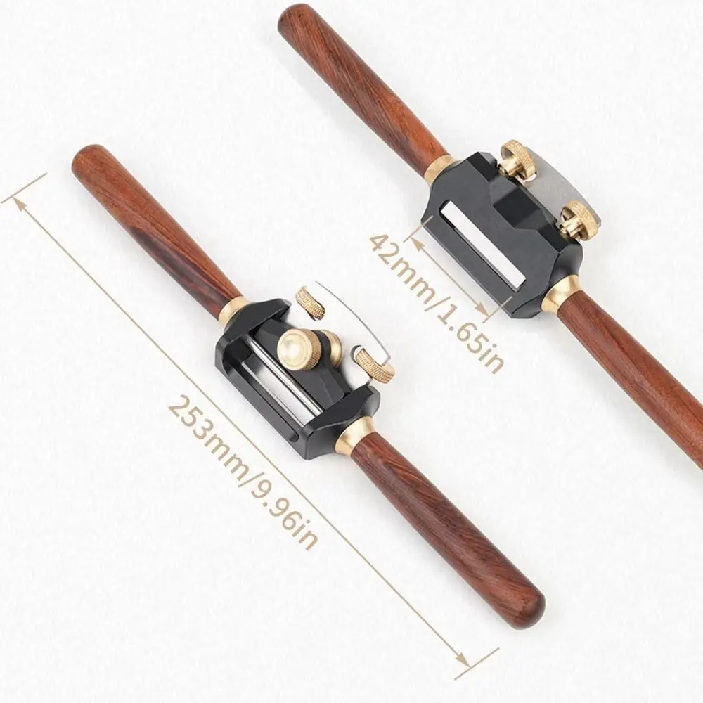 Aluminum Alloy Mini Planer Tool Sharp Precision Scraper Hand Planer Flat Base Planer Durable Adjustable Planer Smoothing