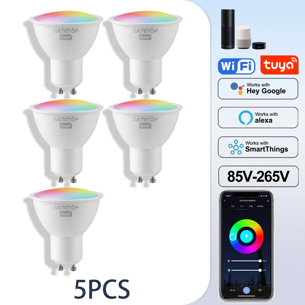 5pcs