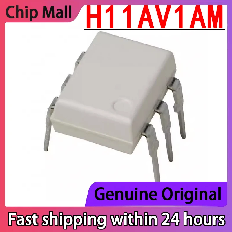 

2PCS New H11AV1AM Package DIP6 Optocoupler Phototransistor Output Original Stock