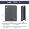 Baellerry 2023 New Short Men Wallets Name Customized Card Holder Luxury Male Wallet Zipper Coin Pocket Photo Holder Men's Purses 4