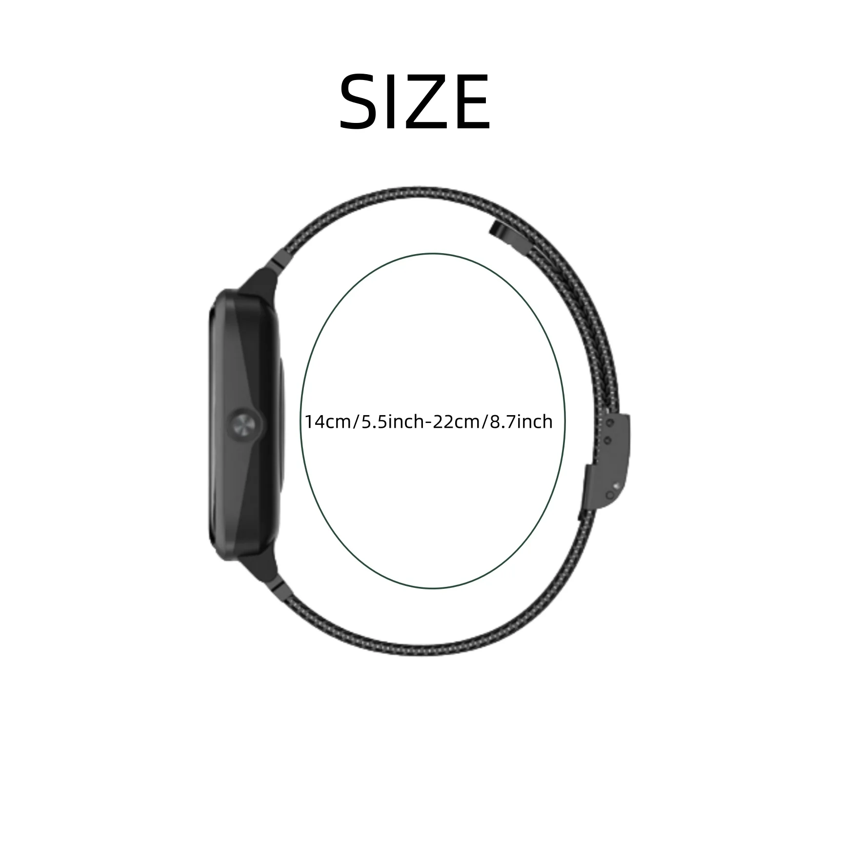 Stainless Steel Mesh Breathable Strap