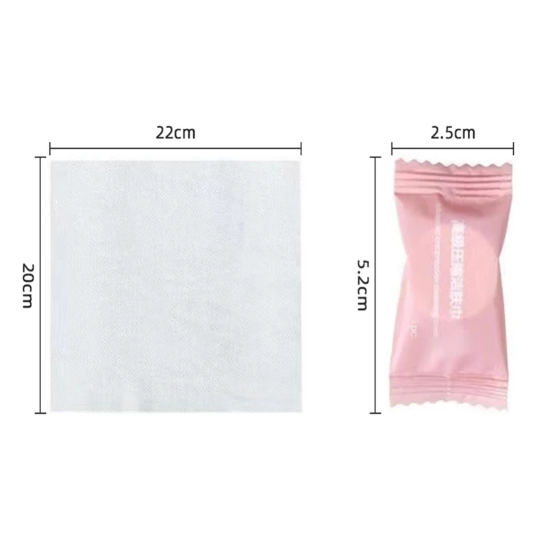 20/50PCS Mini Compressed Towel Disposable Capsules Towels Magic Face Care Tablet Outdoor Travel Cloth Wipes Paper Tissue images - 6