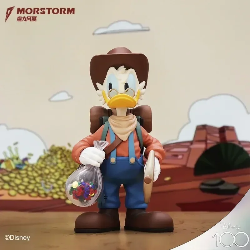 

New Disney Explorer Scrooge 15cm character cartoon New Year decorated car tabletop decorated dolls Fashion play with handmade Ch