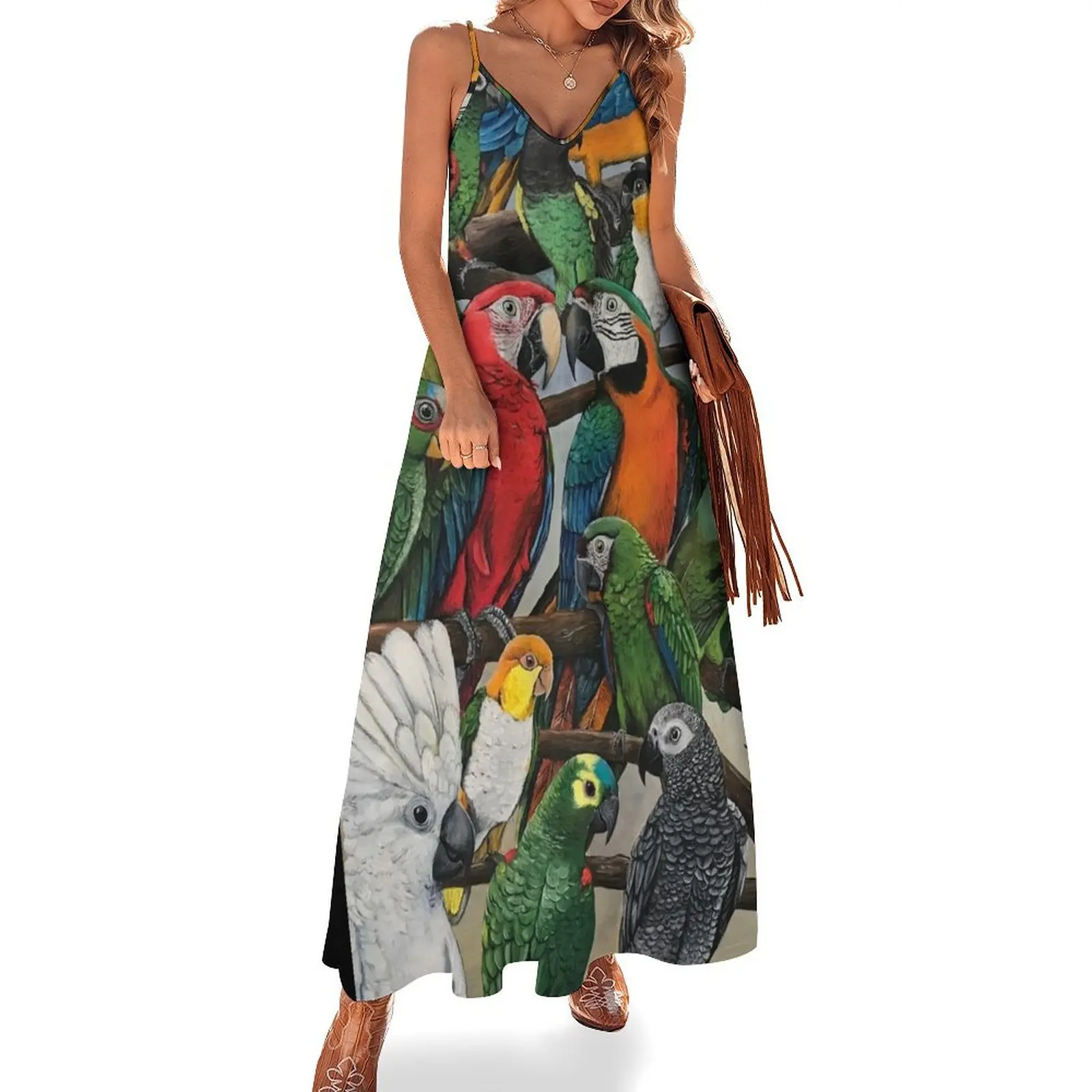 Peter's Exotics Sleeveless Dress Women's summer dress Woman clothing