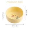 1PCS Baby Silicone Feeding Bowl Cartoon Pattern Baby Dishes Plate BPA Free Food Container Newborn Training Weaning Tableware 4