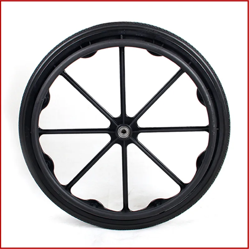 ALWAYSME 22 inches Rear Wheel With Hand Trim Grip For Wheelchairs,Walkers 6