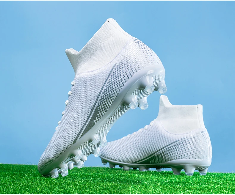 Zapatillas de fútbol para hombre y niño, botas de fútbol FG/TF para interior y exterior, para niños y niñas_voghion.com