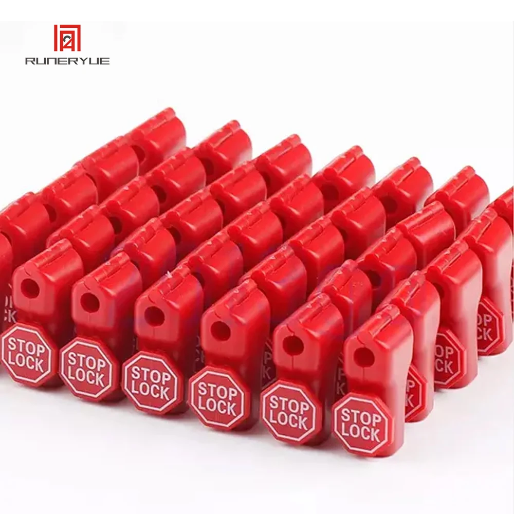 Supermarket Hook Stoplock Pegboard Loss Prevention Shop Hook Stop Lock Commodity Security Display Security Hook Stop Locks 100PS 102pcs wholesales plastic eas security stop lock retail shop display hook anti theft stoplock magnetic key detacher