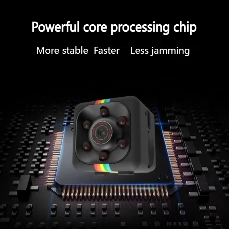 Mini HD Camera 1080p Portable Small Sports Camera Video Voice Mini DVD Recorder Indoor Concealed Home Safety Camera