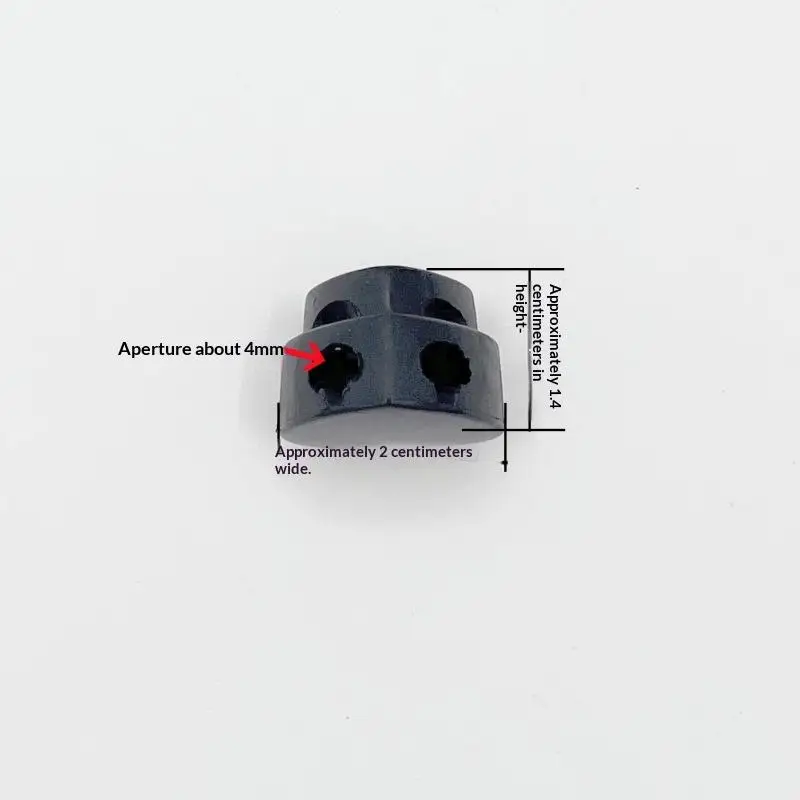 ≫5개/세트 다채로운 색상의 뜨개질 바늘 스토퍼 하트 모양의 이중 구멍 바늘 끝 보호대 DIY 뜨개질 액세서리