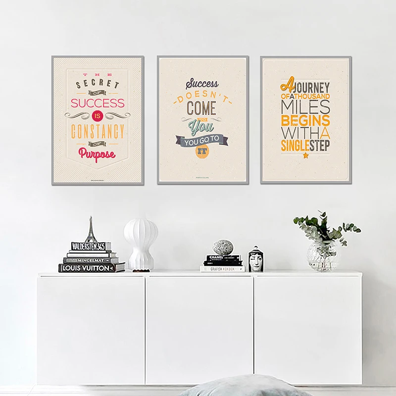 Inspirational Motivational Quote Wall Art - Image 4