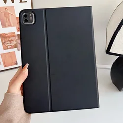 Versatile Protective Tablet Case with Stand and Auto Wake/Sleep Feature for Tab S7 S8 PLUS 12.4 (Black)