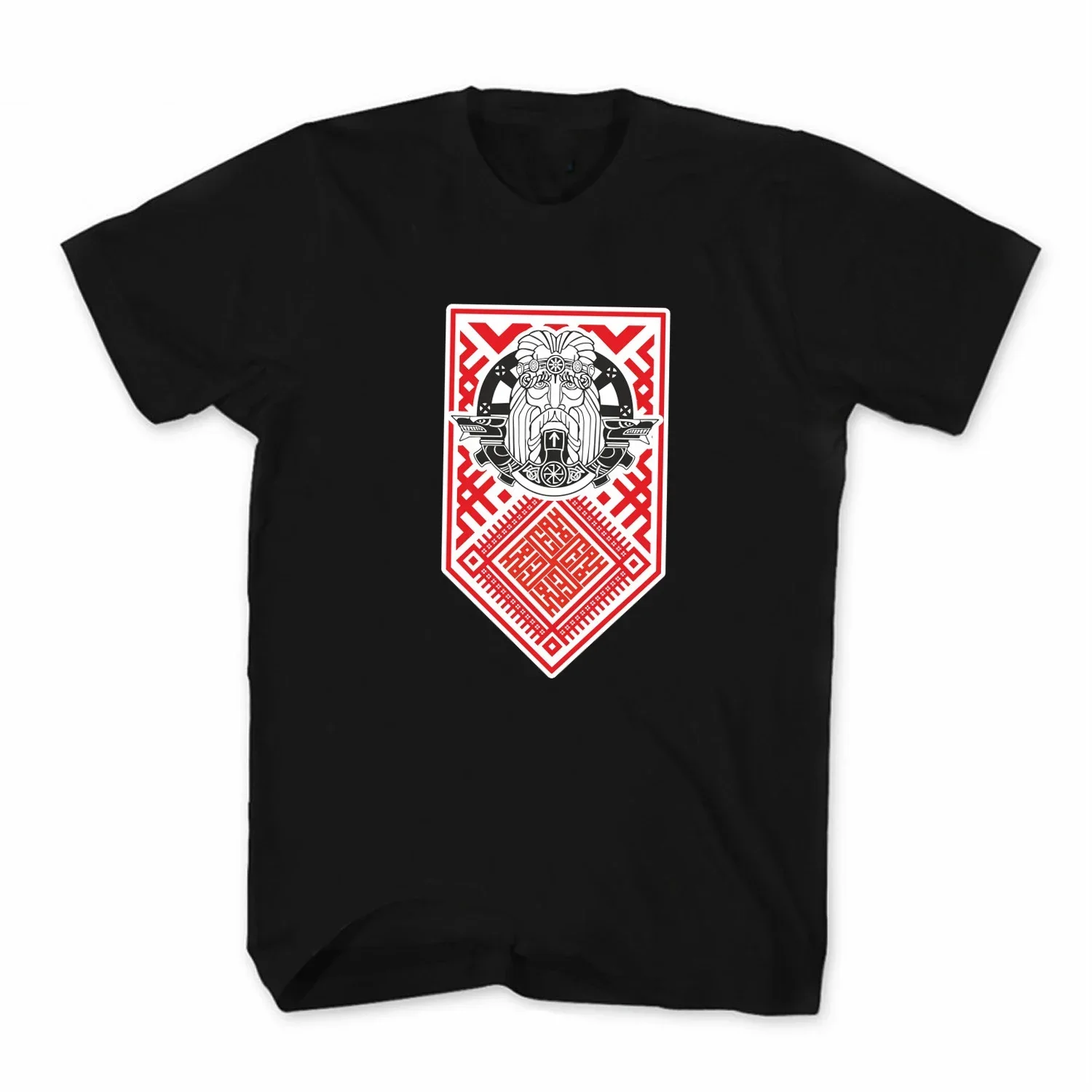 Slavic Mythology God of Sky Perun T-Shirt 100% Cotton O-Neck Short ...