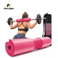 Weightlifting Squat Foam Neck Guard Barbell Sleeve Sports Dumbbell Bar Shoulder Back Protective Pad With Strap For Gym 1