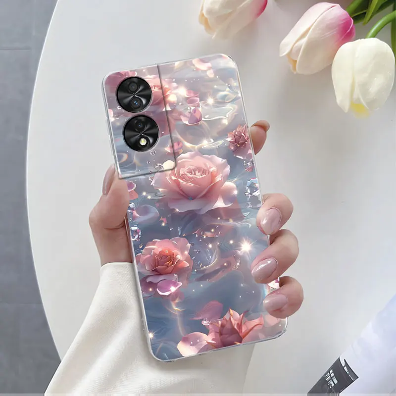 Luxury Clear Silicone Protective Phone Case