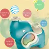 Electronic Elephant Blowing Ball Walking Toys Levitation Ball Robot Elephant Sprayer Humidifier Lighting Musical Spray Mist Toy 4