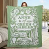 Children's Blanket Anne Of Green Gables Decorative Blankets for Sofa Blanket Bed Fluffy Soft Blankets & Throw King Size Cobija 2