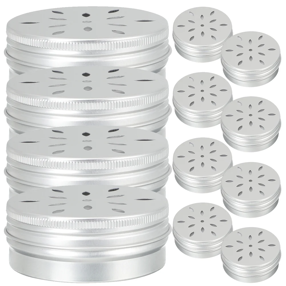 

12 Pcs Suite Work Puppycorn Storage Tin Jars Aluminum Dog Scent Training Tools