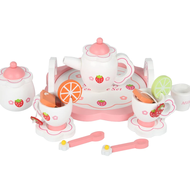 Toy Tea Set - Wooden 1