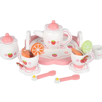 Toy Tea Set - Wooden 1