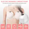 Wearable Breast Pump Super Silent Hands Free Electric Breast Pump Comfort Milk Collector for Breastfeeding With milk storage bag 2