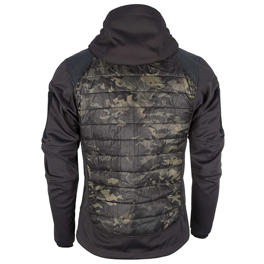 ISG-Outdoor Tactical casaco com capuz, Edição Especial Soft Shell, Esportes e Caça Acessórios, Windproof e impermeável, Plush, Isg2.0