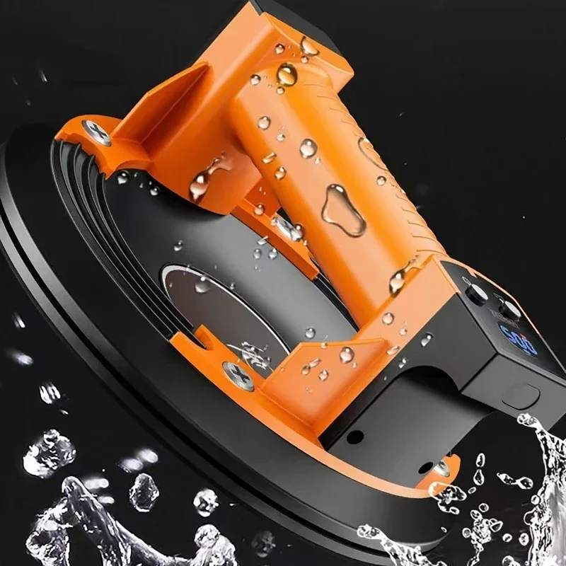 Electric Vacuum Suction Cup for Glass Tile Strong 220kg Bearing Capacity Type-C Charging Electric Vacuum Suction Cup Lifter vacuum suction cup vacuum sucker