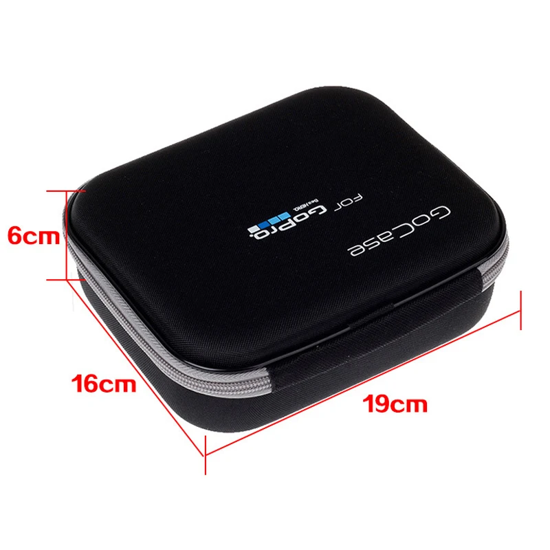 Pro Acessórios Bolsa de Armazenamento Tamanho Médio Eva Hard Box para Gopro Hero 11 10 Sjcam Sj4000 Xiaoyi yi 4k Case go - Image 6