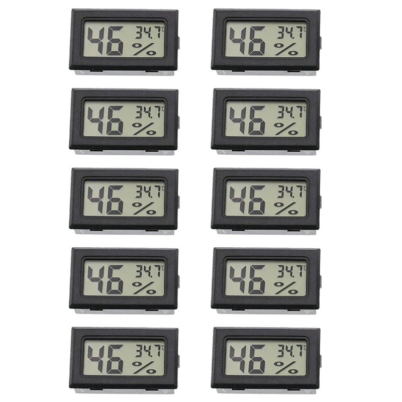 

10PCS Electronic Digital Embedded Thermometer Digital Thermometer